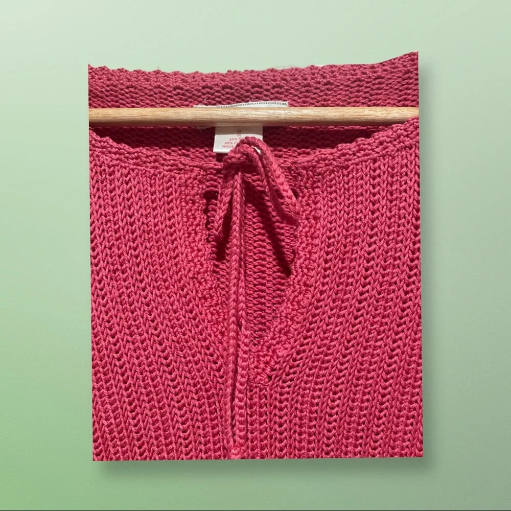 Tommy Bahama Long Sleeve Crochet Top - Picture 8 of 8
